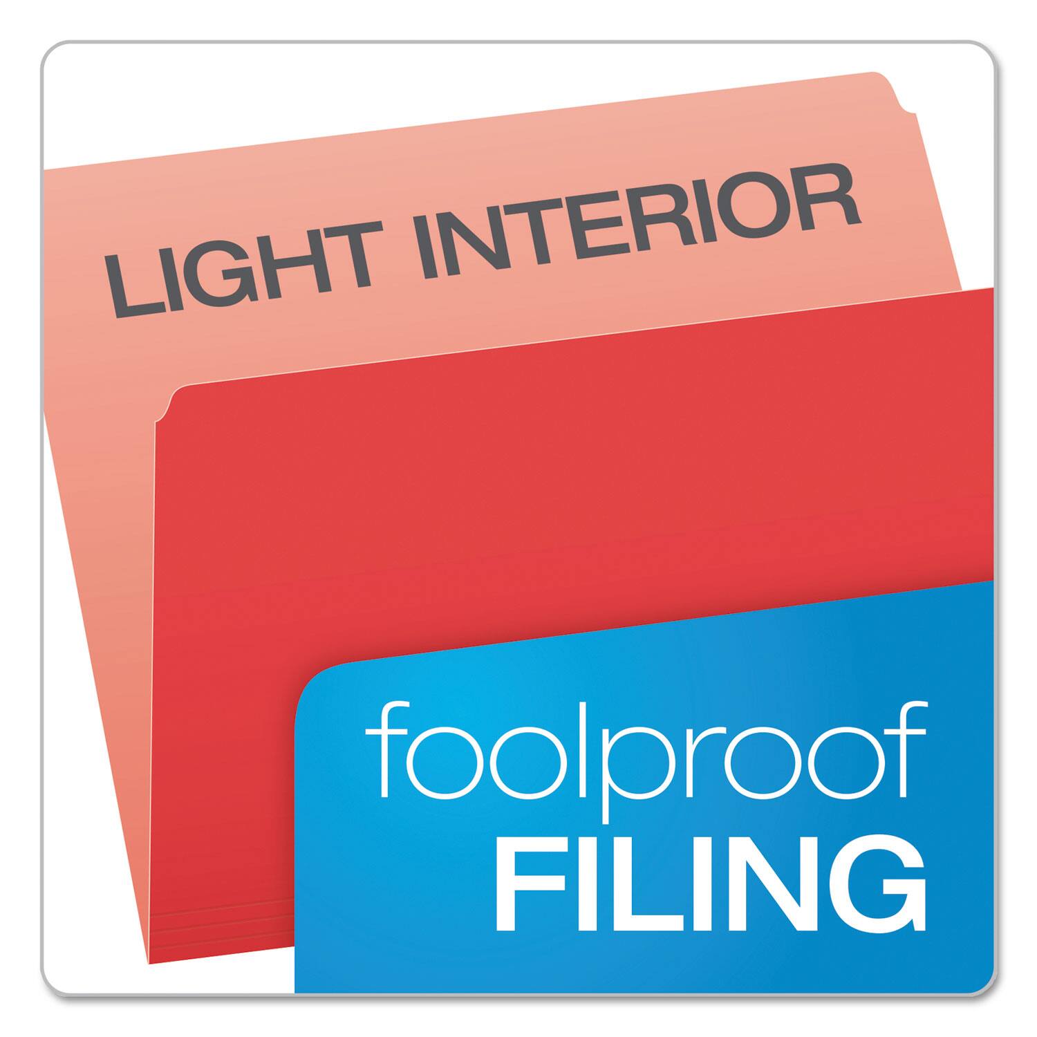 LIGHT INTERIOR  
foolproof FILING