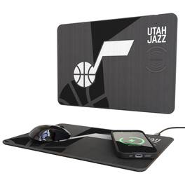 Keyscaper - Utah Jazz Wireless Charger & Mouse Pad - Multicolor