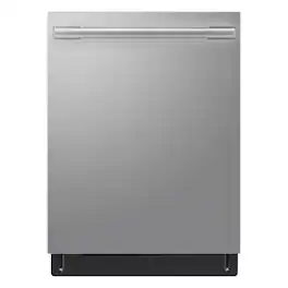 SKS - 24-inch Professional Top Control Built-In Stainless Steel Tub Smart Dishwasher with 3rd Rack and PowerSteam, 40 dBA - Stainless Steel