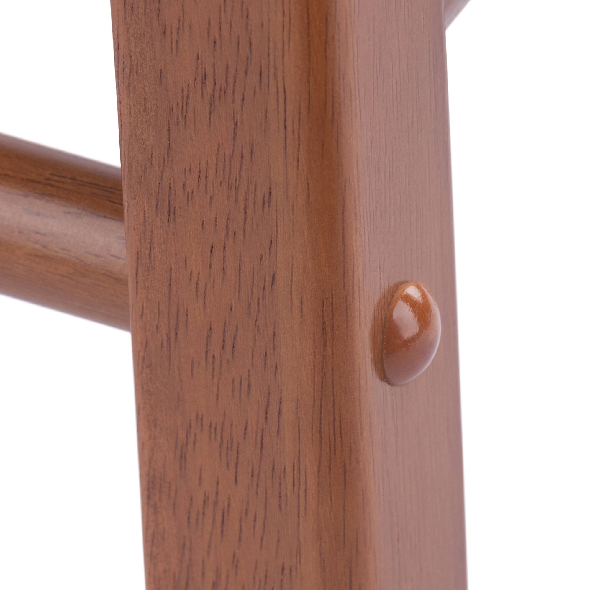 Alt View 5. Winsome Wood - Element 2-Pc Dining Stool Set - Teak.
