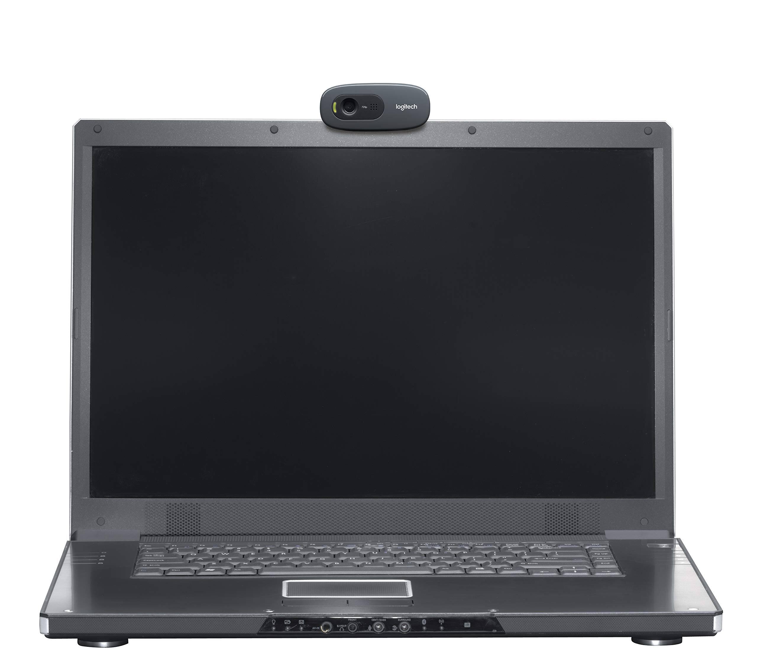 Alt View 4. Logitech - Logitech C270 Desktop or Laptop Webcam,  HD 720p Widescreen for Video Calling and Recording - Black.