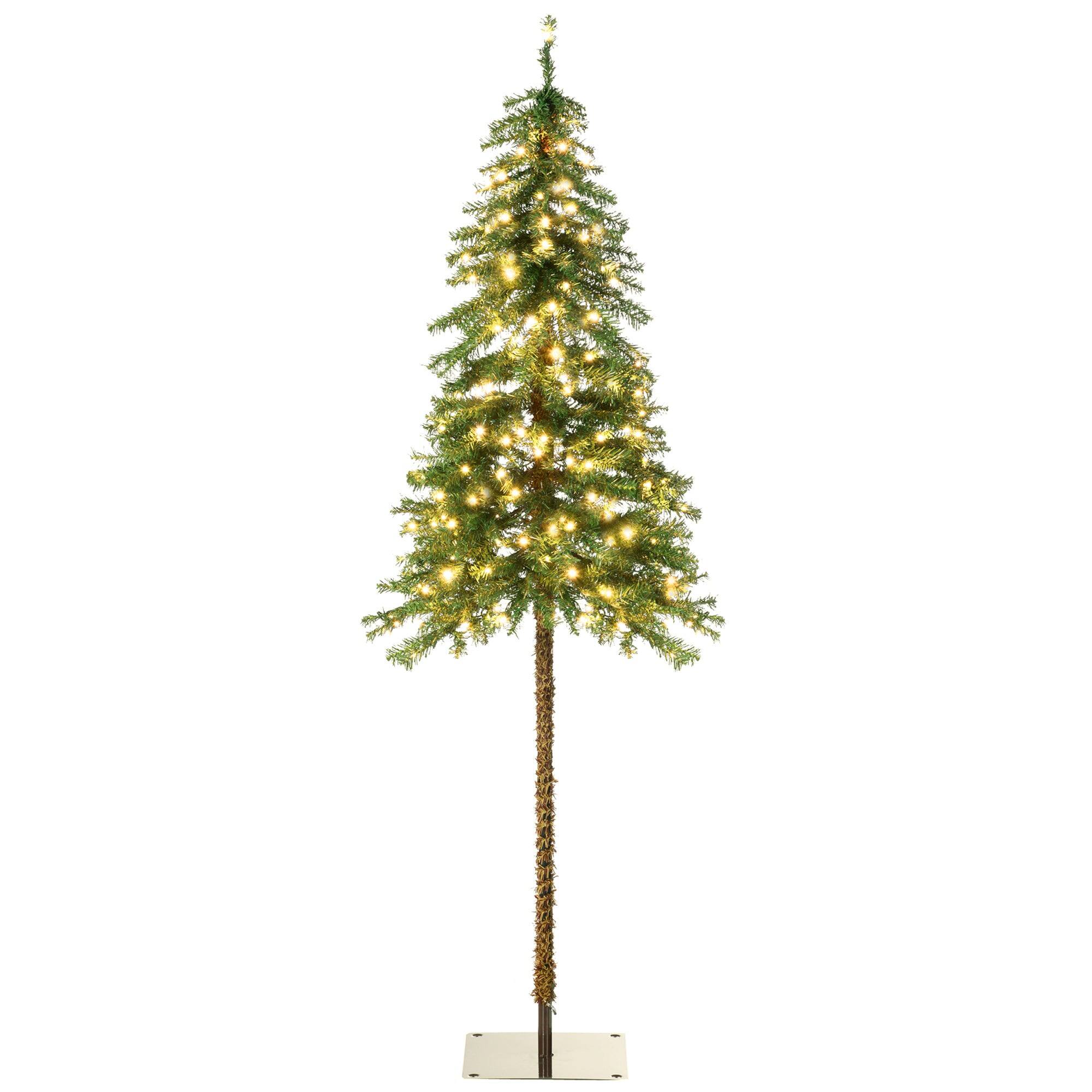 Alt View 5. Hivvago - 6ft Tall Prelit Pencil Artificial Christmas Tree Holiday DÃ©cor with 442 Branches - Green.