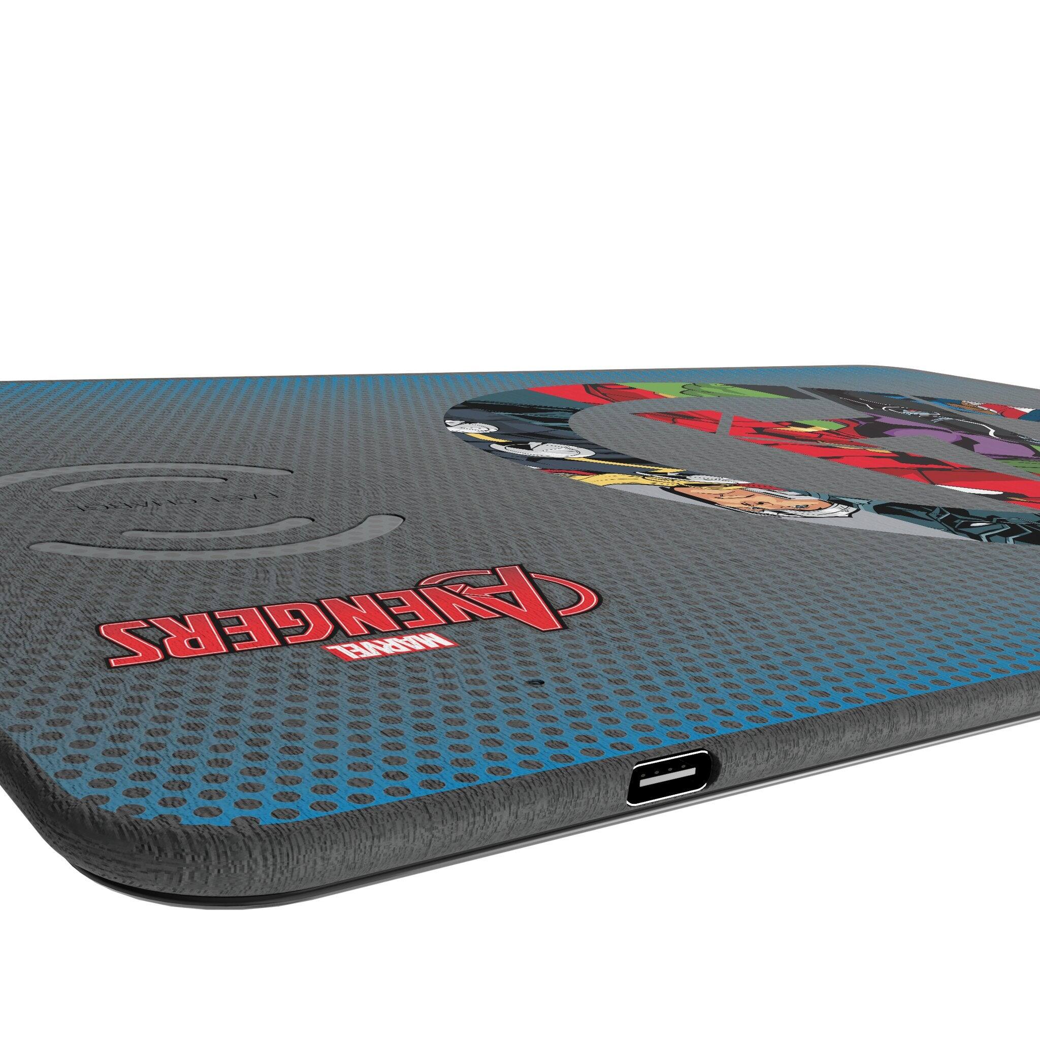 The text on the image reads:

"AVENGERS MARVEL"