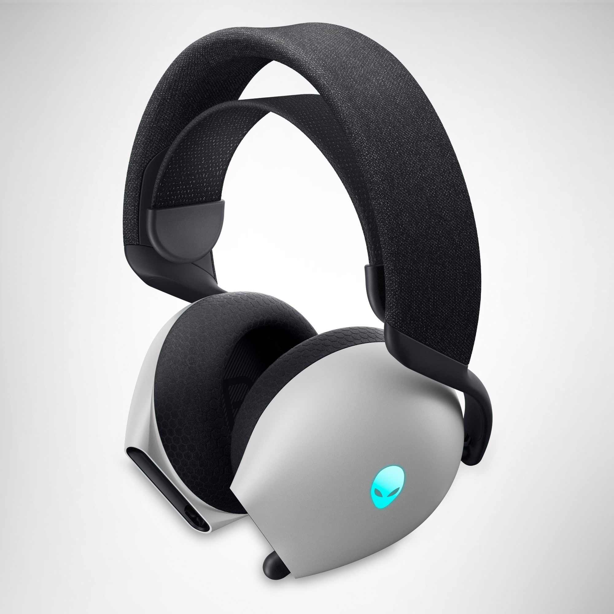 Alt View 20. Alienware - AW720H Dual Mode Wireless Gaming Headset for Xbox, PlayStation and Switch - Lunar Light.