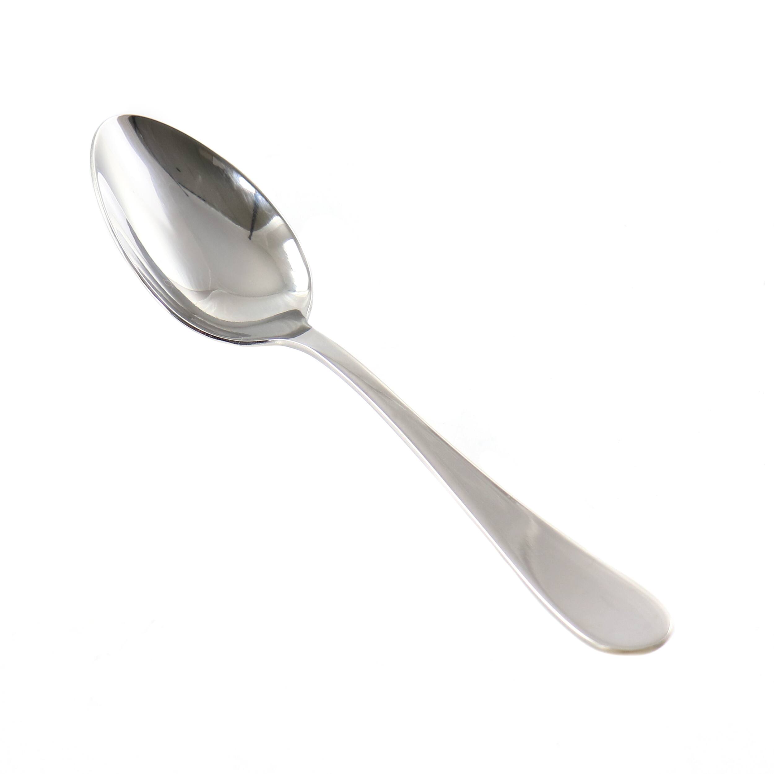Alt View 2. Martha Stewart - Martha Stewart Everyday 8 Piece Stainless Steel Teaspoon Set - Silver.