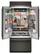 Alt View 1. KitchenAid - 20.8 Cu. Ft. Built-In French Door Bottom Mount Refrigerator - Black Ore.