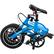 Alt View 12. Swagtron - EB-5 Plus Electric Bike w/ 16-mile Max Operating Range & 15 mph Max Speed - Blue.