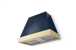 AGA - 36 inches - Externally Vented - Wall Range Hood - Indigo