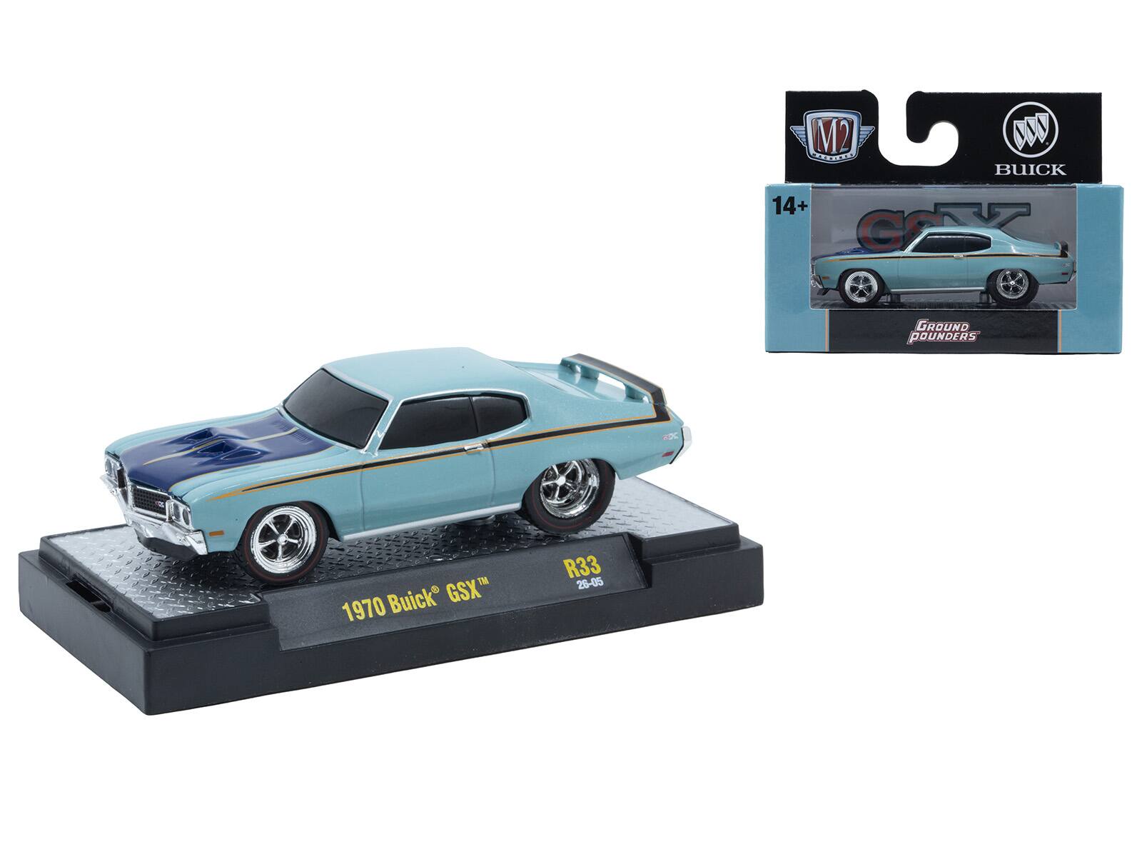 M2 WAGO BUICK 14+ GATT GROUND POUNDERS COC Buick GSX 1970 R33 26-05
