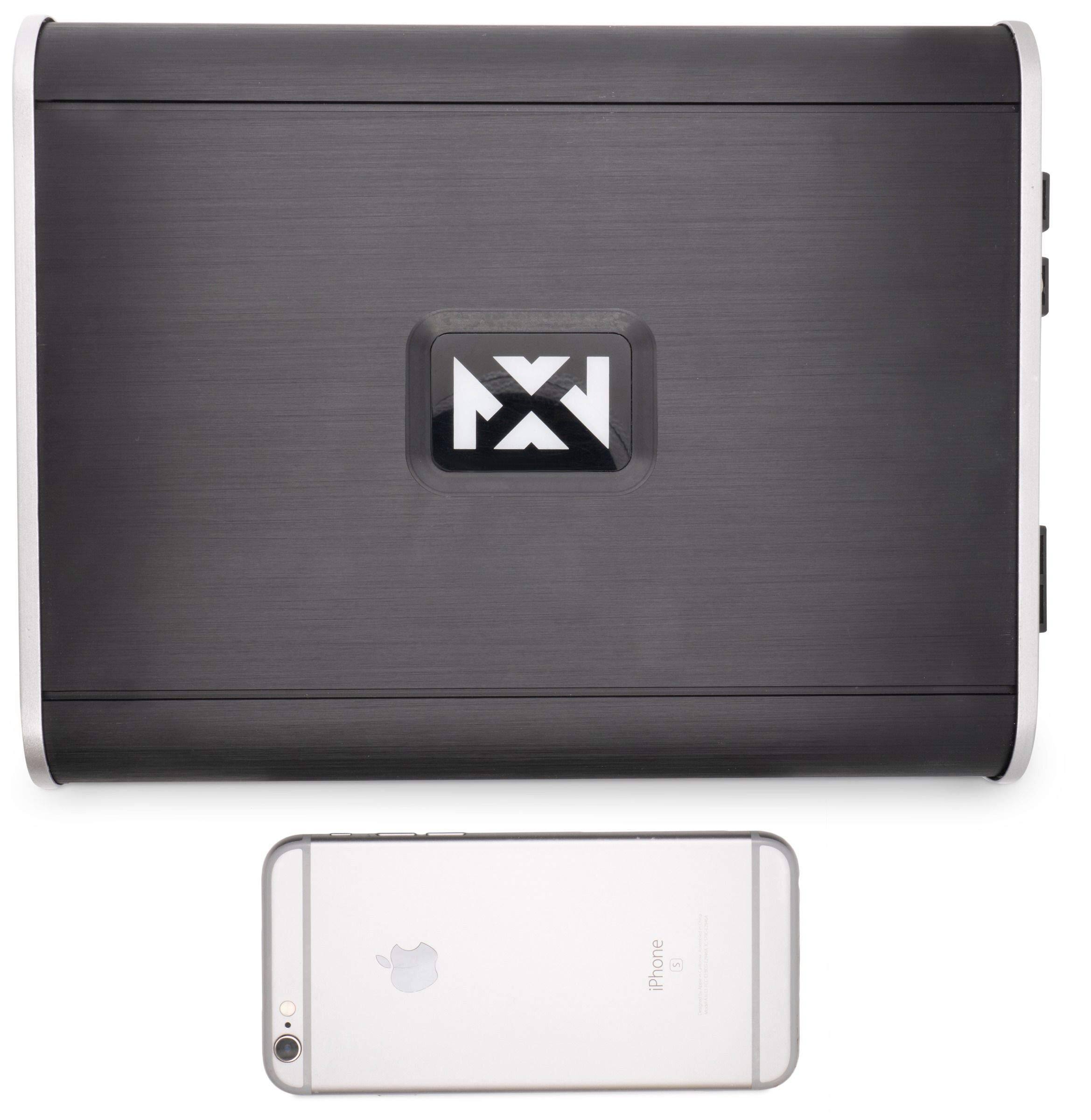 Alt View 2. NVX - VAD17001 Monoblock Class D Amplifier 1700W RMS High Power, 1/2/4-ohm Stable, Bass Boost, for Car/Marine/UTV/Motorcycle.