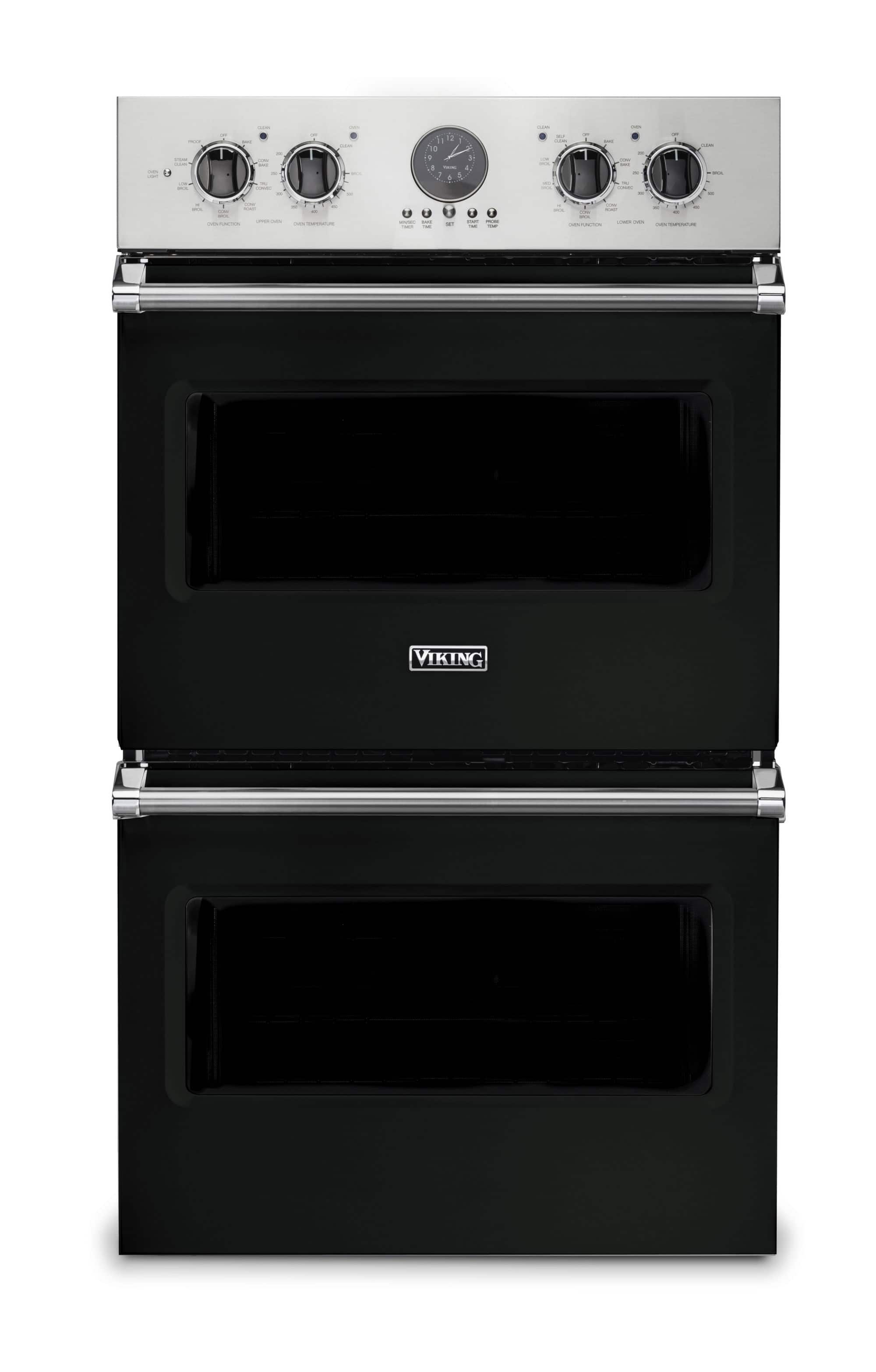 30" Viking Professional 5 Series Built-In Double Electric Convection Wall Oven - Antique Bronze - Front_Zoom