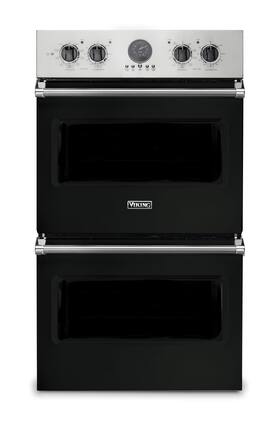 Front. Viking - 30" Viking Professional 5 Series Built-In Double Electric Convection Wall Oven - Antique Bronze - Antique Bronze.