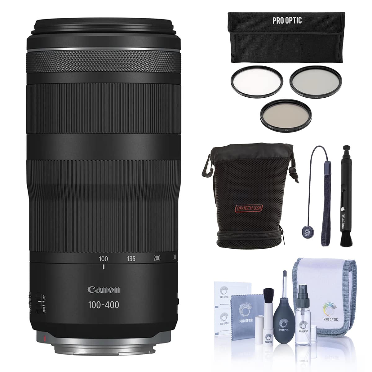 Canon RF100 400mm F5.6 8 IS USM Telephoto Zoom Lens for EOS R