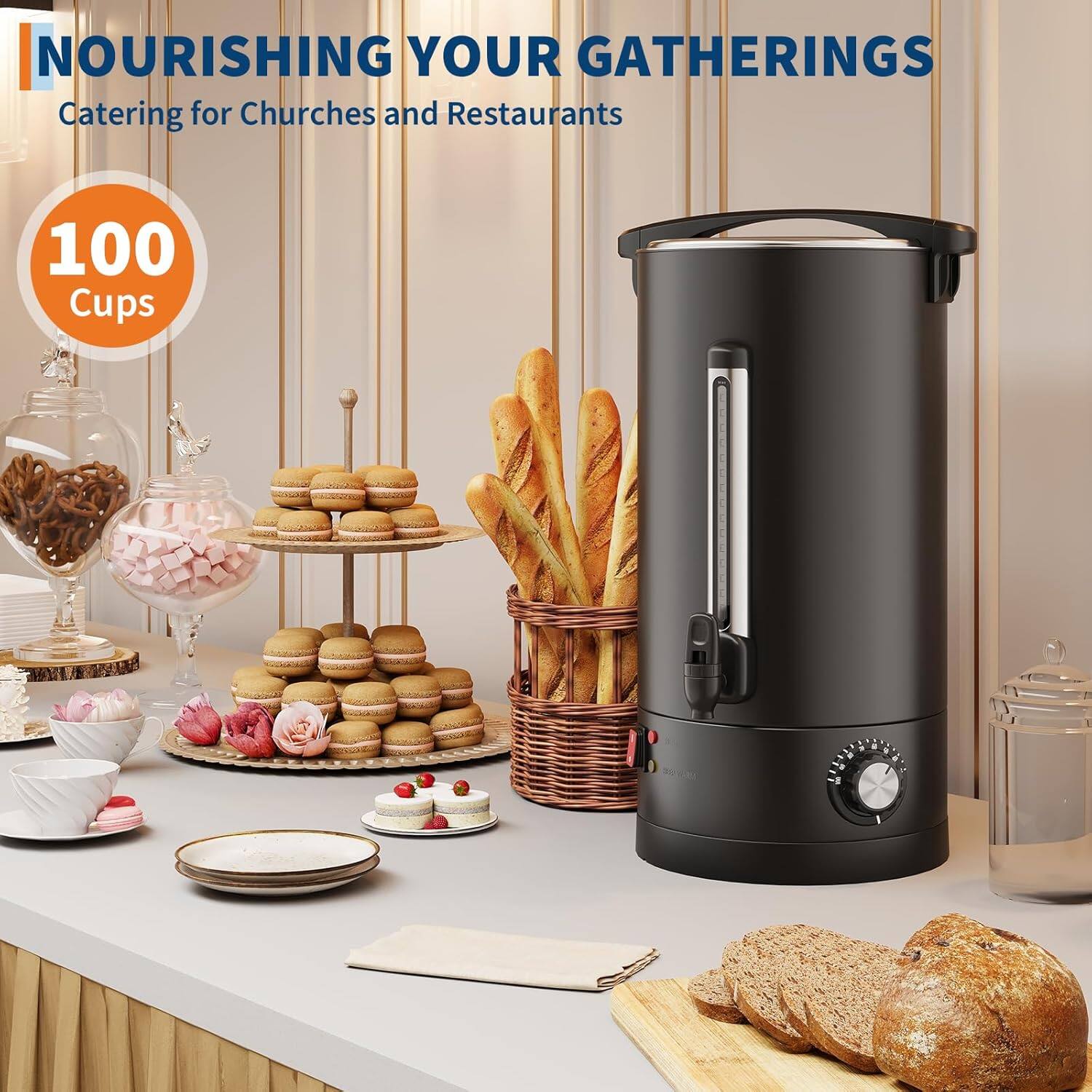 NOURISHING YOUR GATHERINGS  
Catering for Churches and Restaurants  

100 Cups
