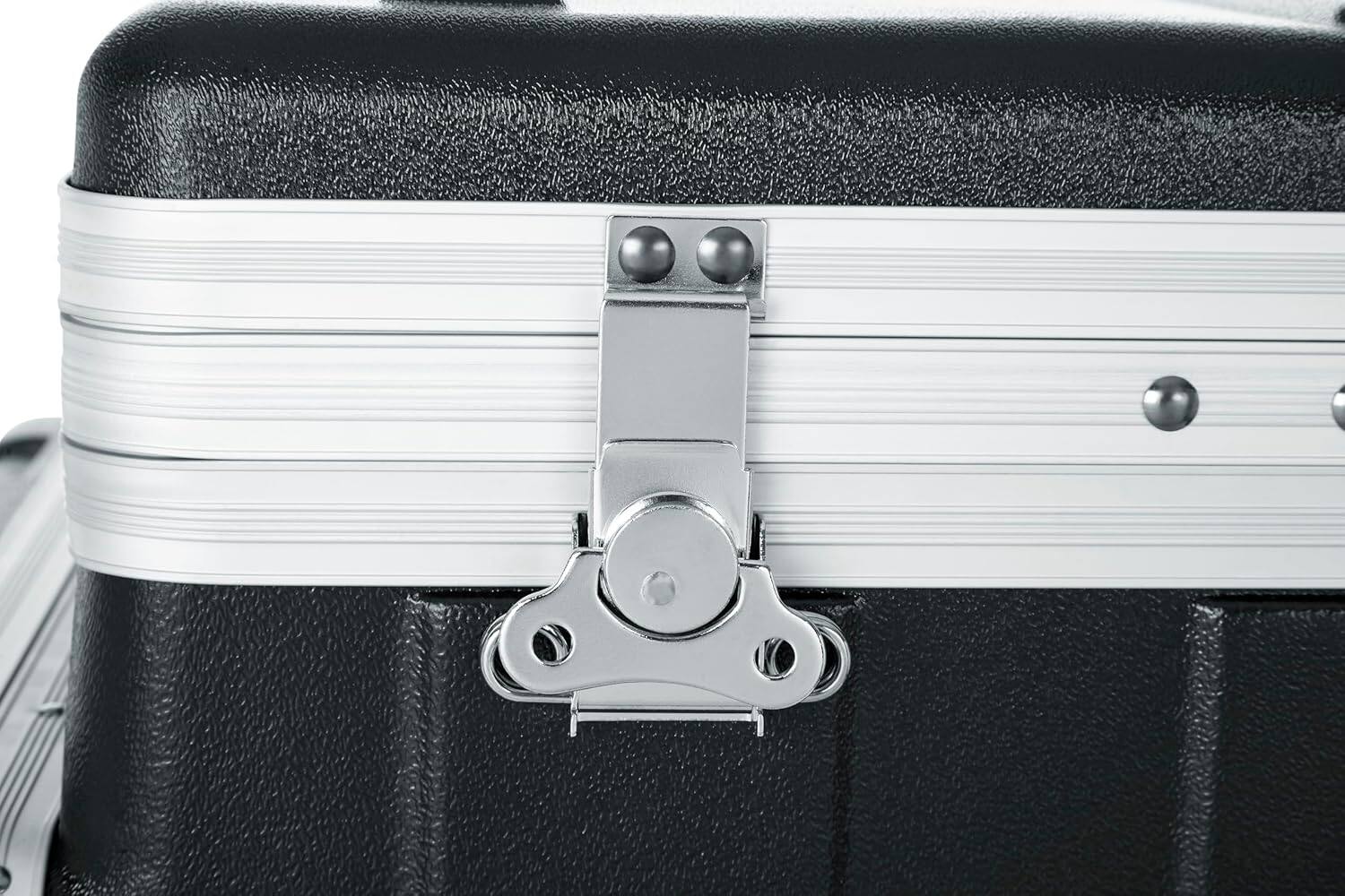 Alt View 1. Gator - 10U Top, 12U Bottom Pop-Up Console Rack Case, Molded Polyethylene with 4-Inch Casters.