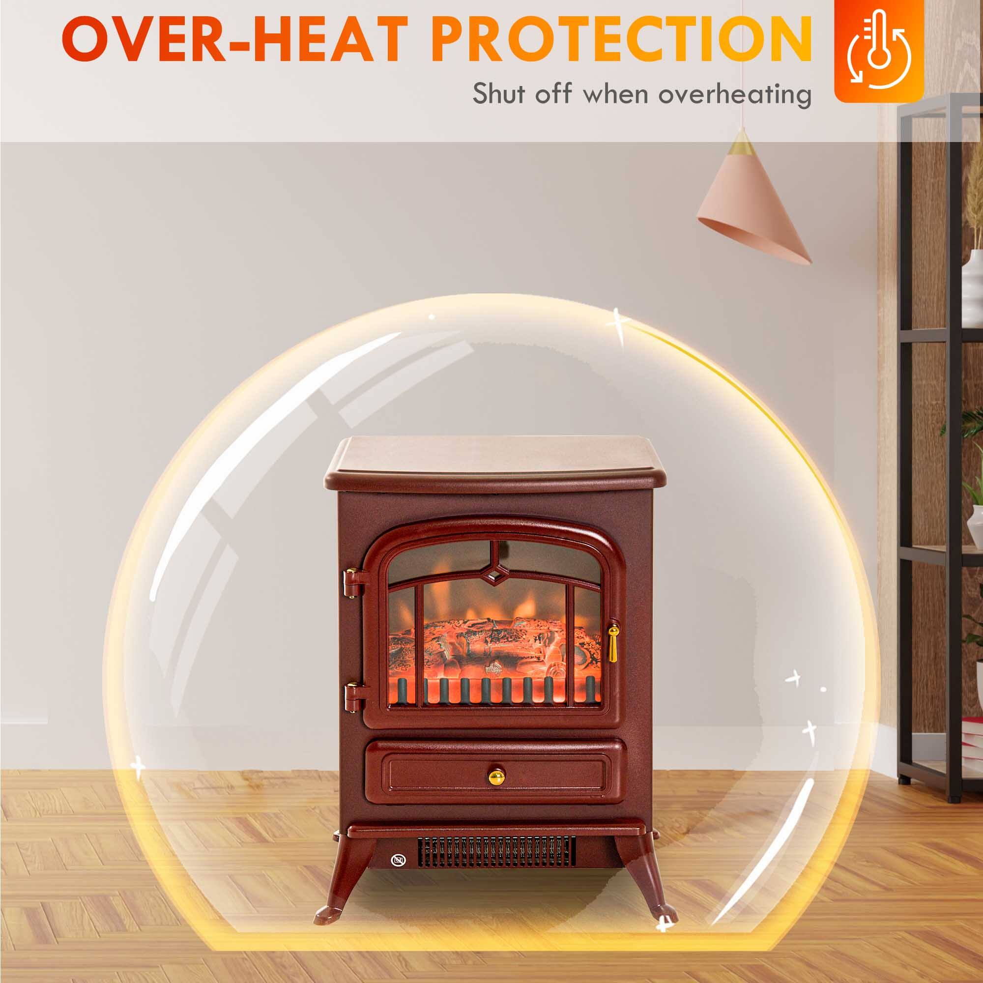OVER-HEAT PROTECTION  
Shut off when overheating
