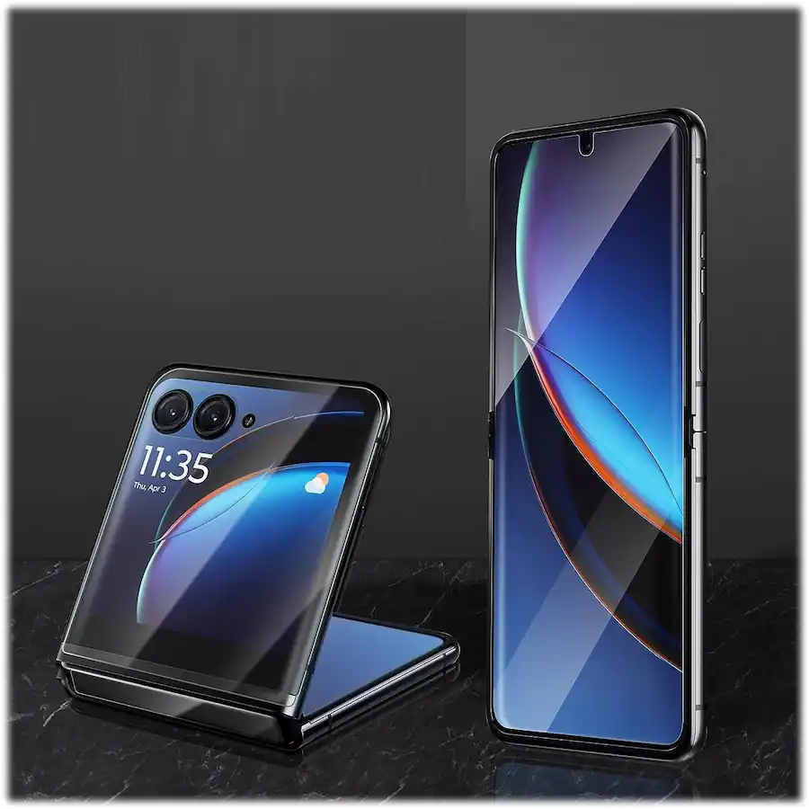 SaharaCase Full Body Flexon Film Screen Protector for Motorola Razr+ ...