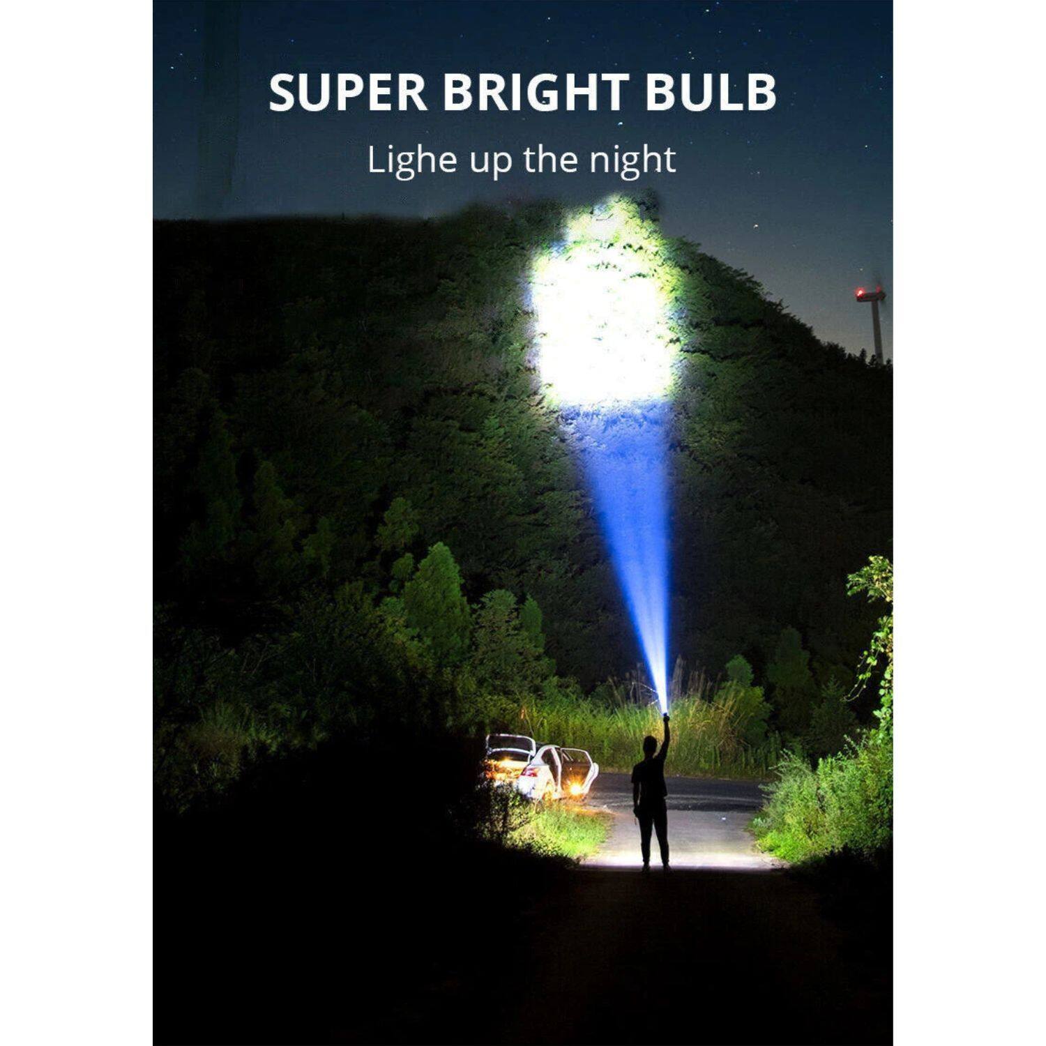 SUPER BRIGHT BULB  
Light up the night
