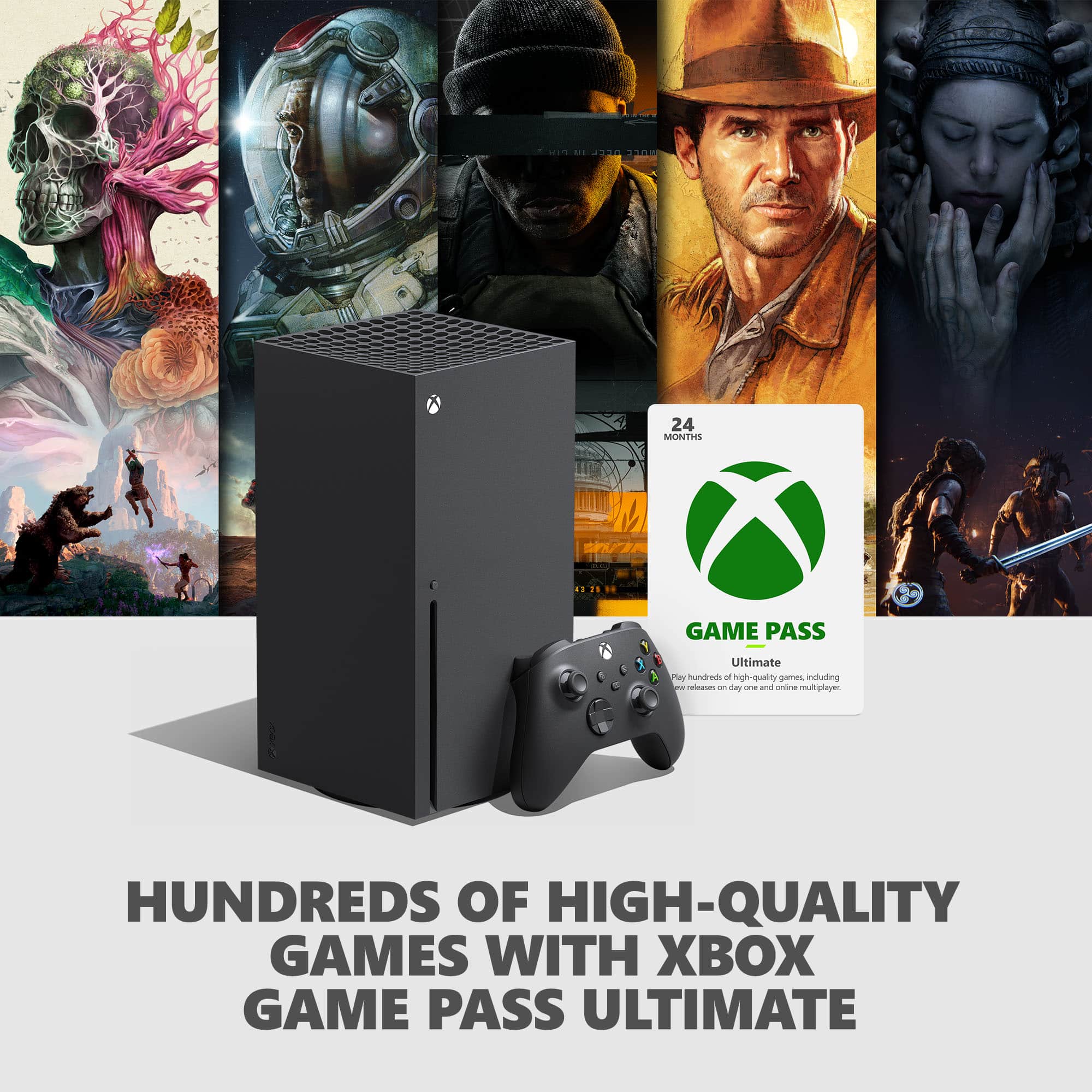 Hundreds of high-quality games with Xbox Game Pass Ultimate.