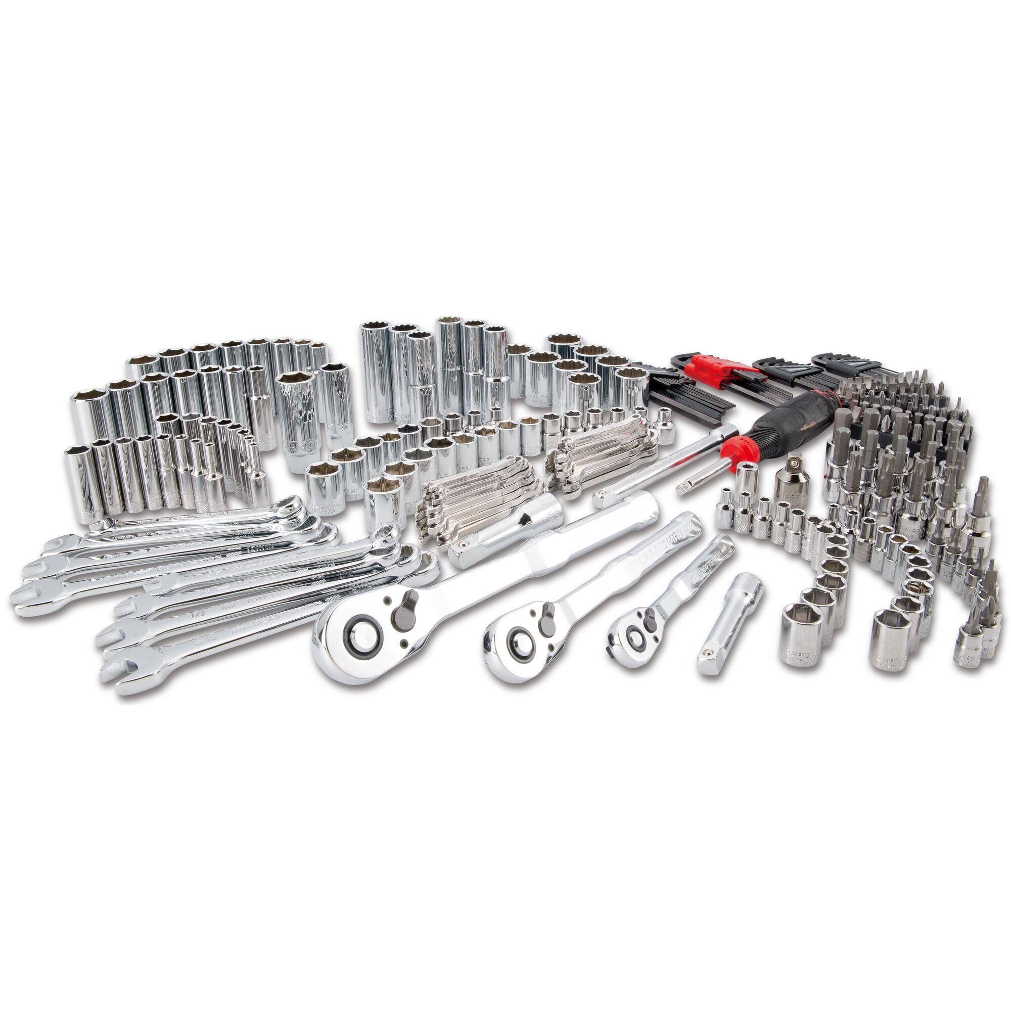 Alt View 2. Skar Audio - Mechanic Tool Set With 3-drawer Versastack Box Sae And Metric Socket Car Kit Combination Wrenches Spark Plug... - New 230 Piece Set.