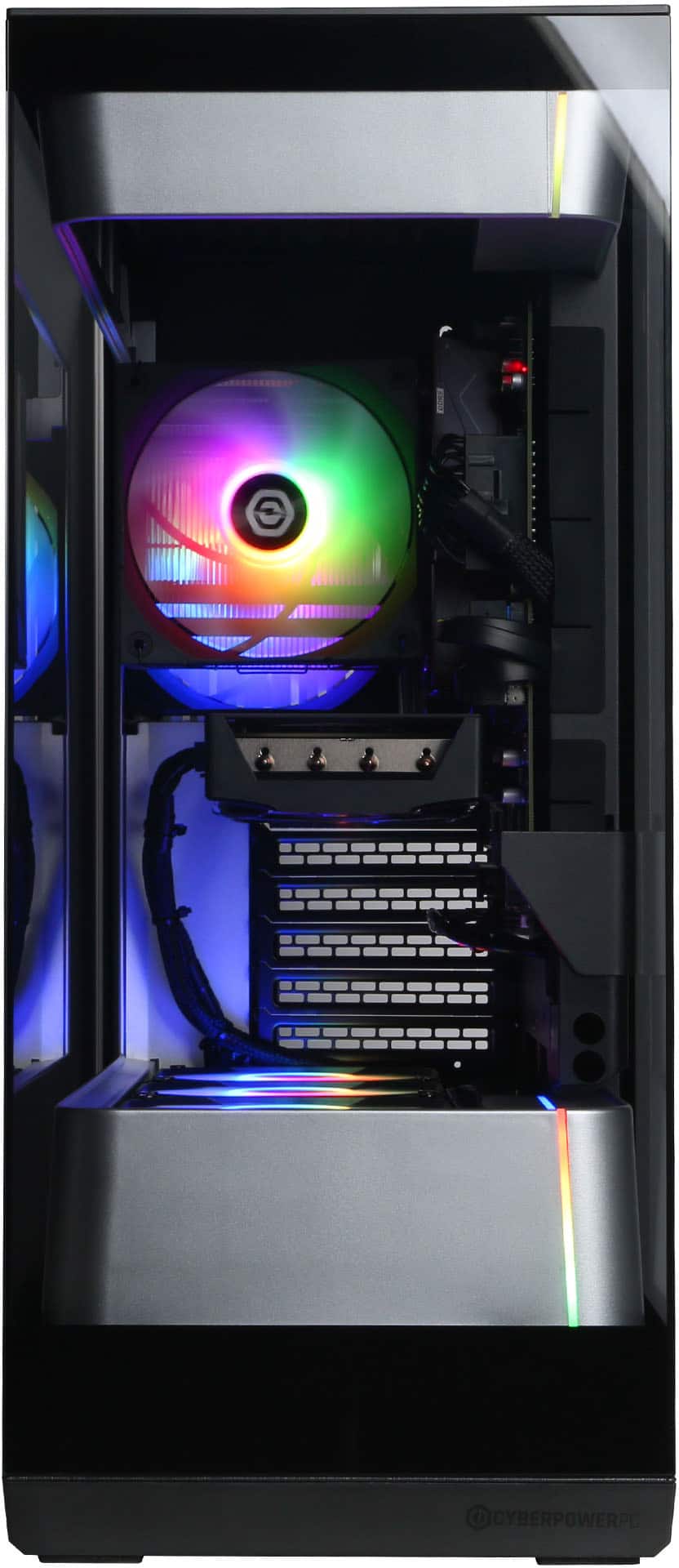 CyberPowerPC Gaming Desktop AMD Ryzen 5 5500 AMD Radeon RX 6500 XT