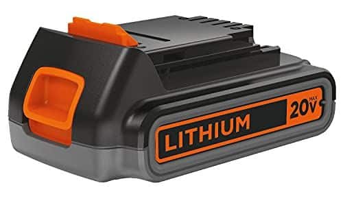 Black+Decker - 20V MAX POWERCONNECT 2.0Ah Lithium Ion Battery (LBXR2020-OPE)