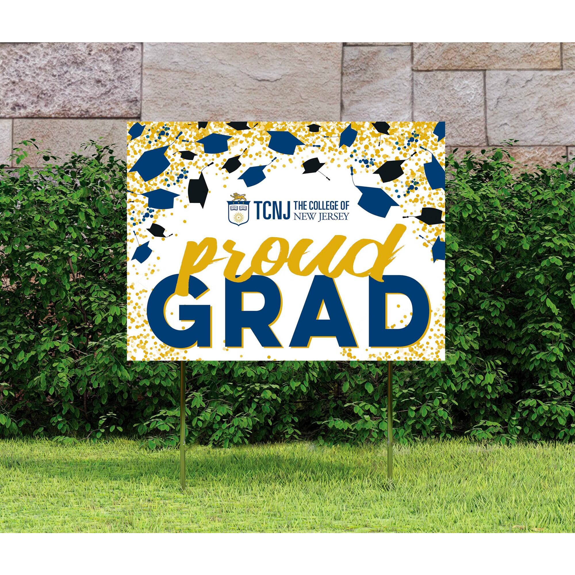 TCNJ  
THE COLLEGE OF NEW JERSEY  
proud GRAD