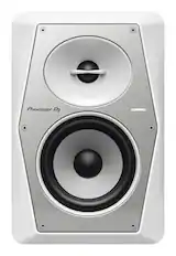Front. Pioneer DJ - Active Monitor Speaker with DSP Control 5" - White.