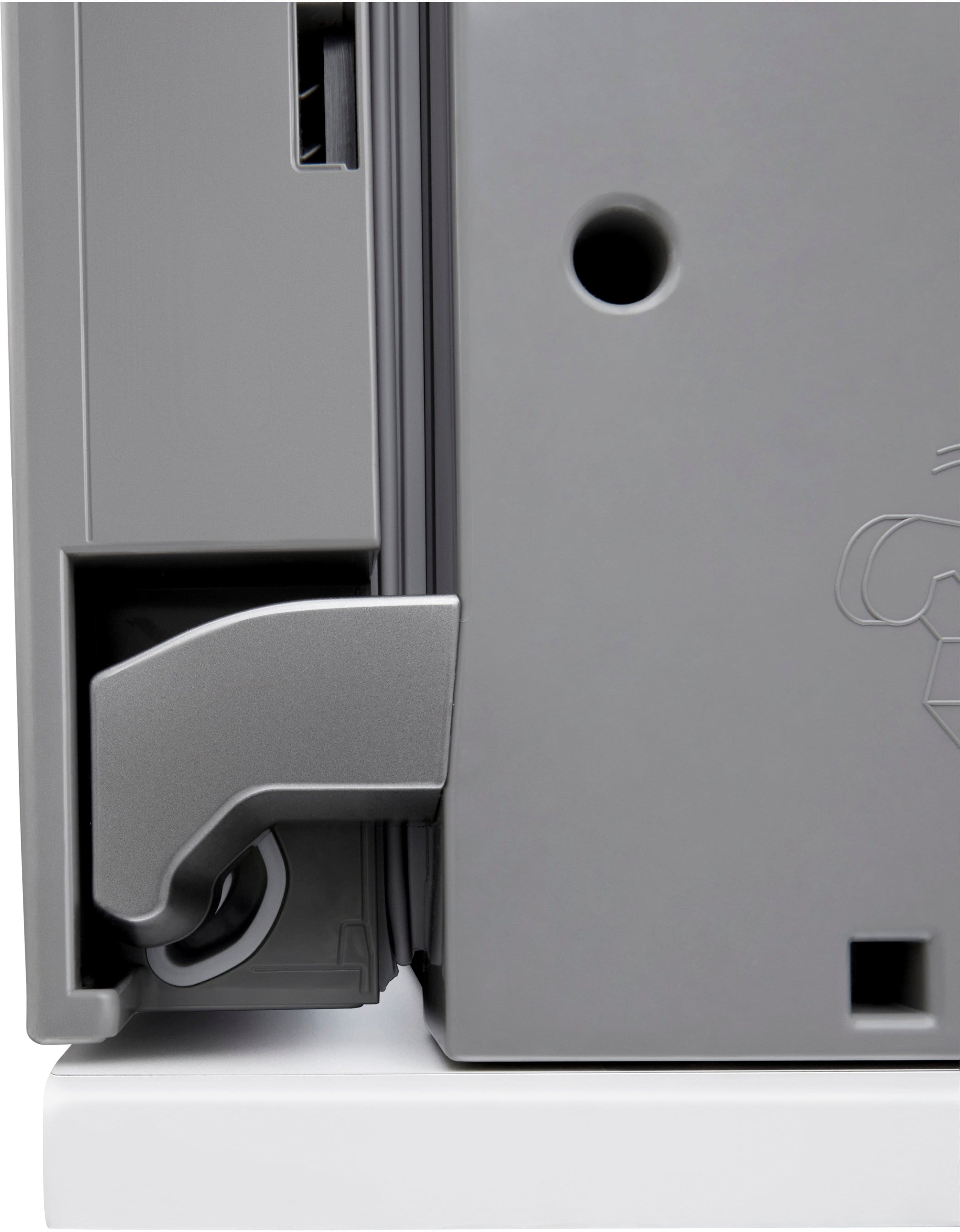 Alt View 5. LG - Counter-Depth MAX 25.1 Cu. Ft. French Door Smart Refrigerator with Zero Clearance Hinge System - PrintProof Stainless Steel.