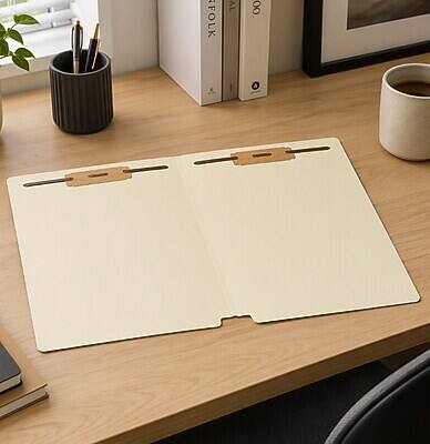 Alt View 5. Staples - Moisture Resistant Heavy Duty Classification Folder, Letter Size, 150/Box - Manila.