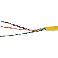 Front. Vericom - CAT-5E U/UTP Solid Riser CMR Cable 1,000 Ft..