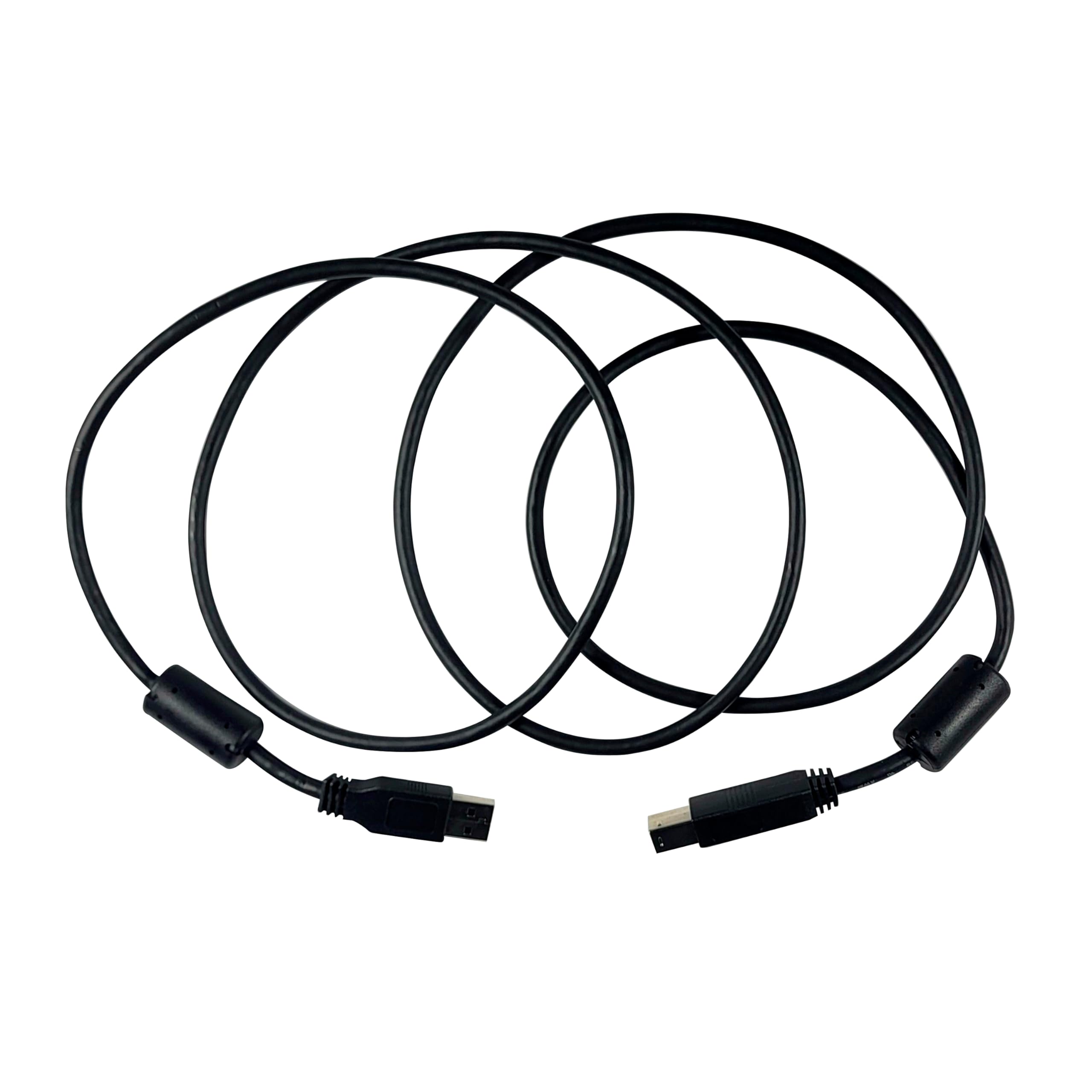 Angle. HQRP - USB 3.0 Type-A to Type-B Cable 6 ft SuperSpeed 5 Gbps for ZWO ASI Cameras, Docks, Hubs - Black.