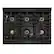 Angle. ZLINE - 36 in. Wide 6 Burner Autograph Black StainlessParamount Rangetop with with Bronze Accents (PSRTBZ-36-CB) - Black Stainless Steel.