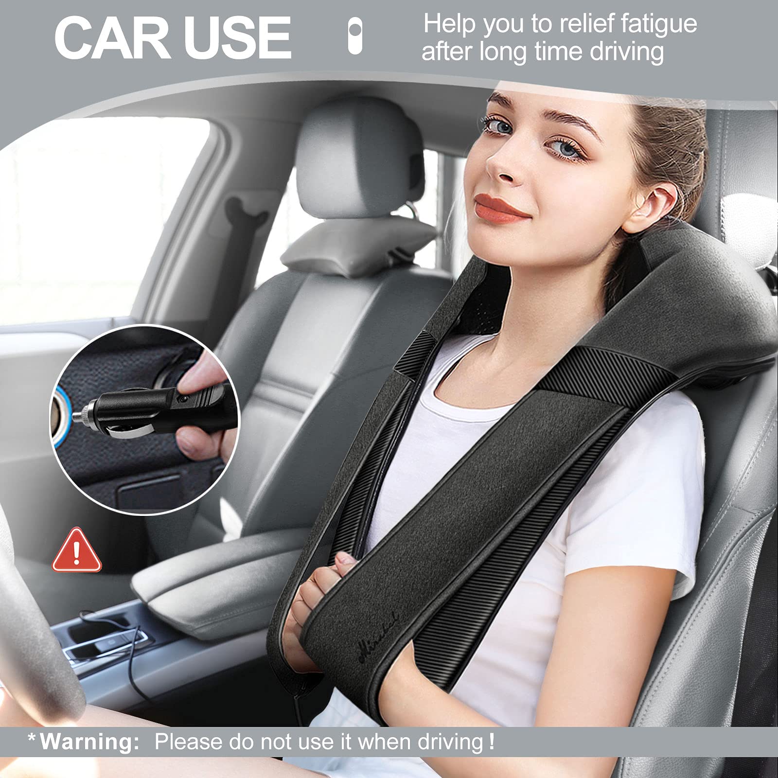 CAR USE

Help you to relieve fatigue after long time driving

*Warning: Please do not use it when driving!