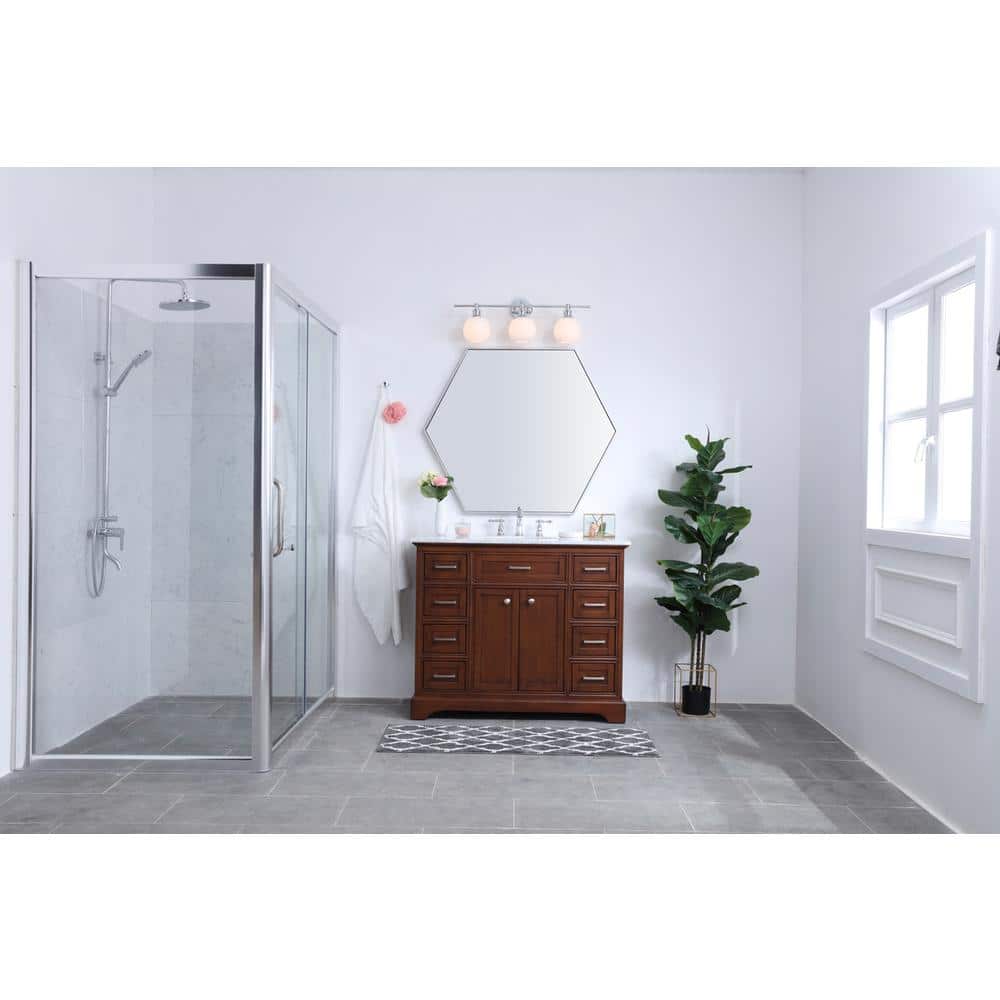 Living District - Collier 3 light Wall sconce - Chrome And Frosted White Glass price history on PriceWatchPro