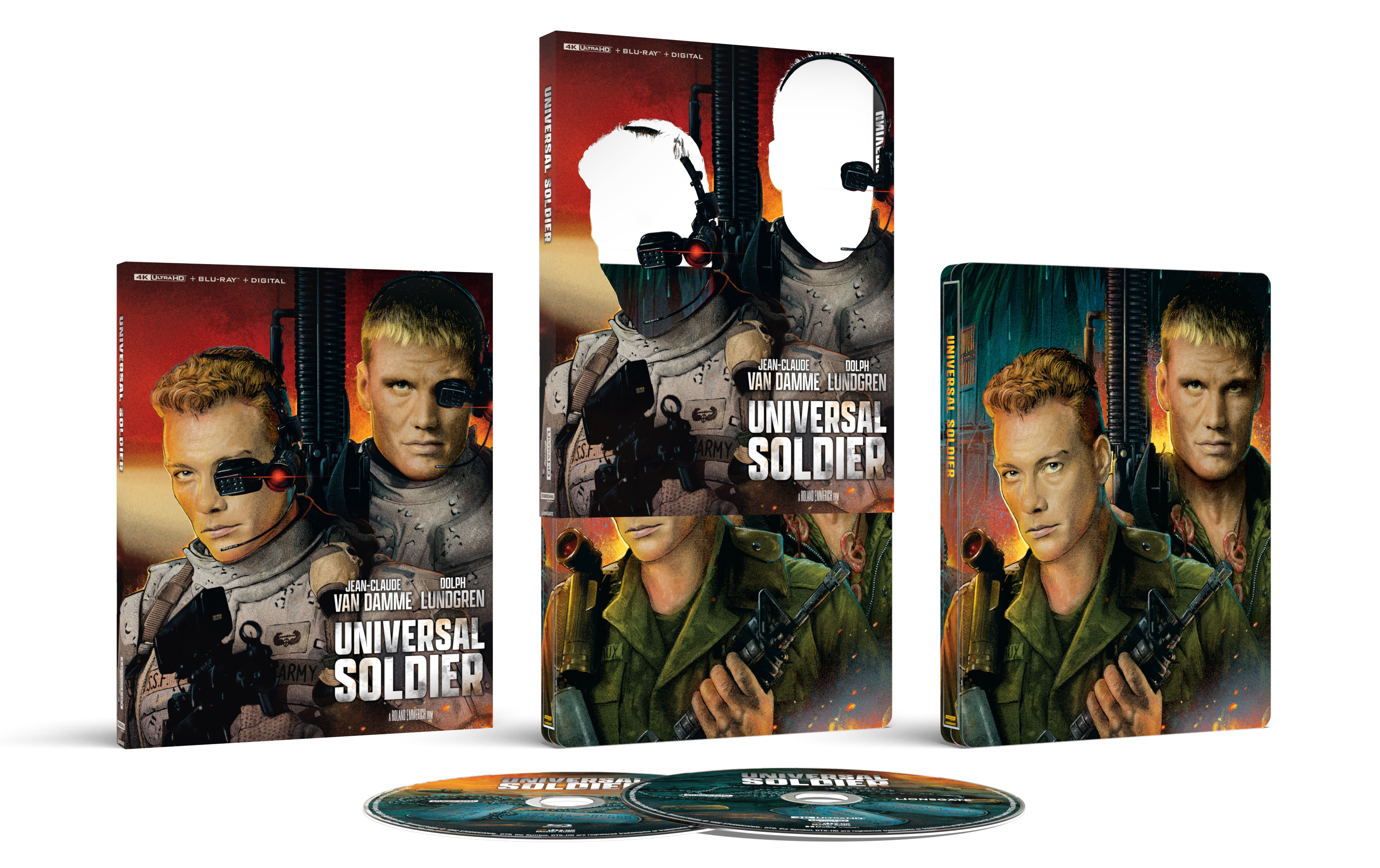 Universal Soldier [SteelBook] [Digital Copy] [4K Ultra HD Blu-ray/Blu-ray]  [Only @ Best Buy] [1992] - Best Buy