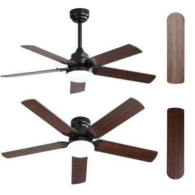 Kviflon 46 and 52 Indoor Ceiling Fan with Light Quiet Modern Ceiling Fan Remote and APP Conrol - - 37926083 Kviflon 46 and 52 Indoor Ceiling Fan with Light Quiet Modern Ceiling Fan Remote and APP Conrol - - 37926083