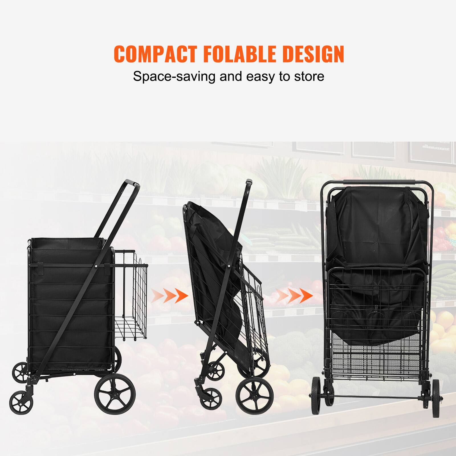 COMPACT FOLDABLE DESIGN Space-saving and easy to store