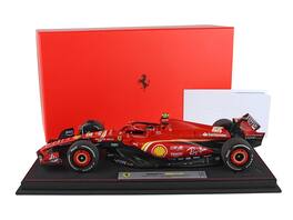 Ferrari SF-24 #55 Carlos Sainz Winner Formula One F1 "Australian GP" (2024) Limited Edition 1/18 Model Car by BBR