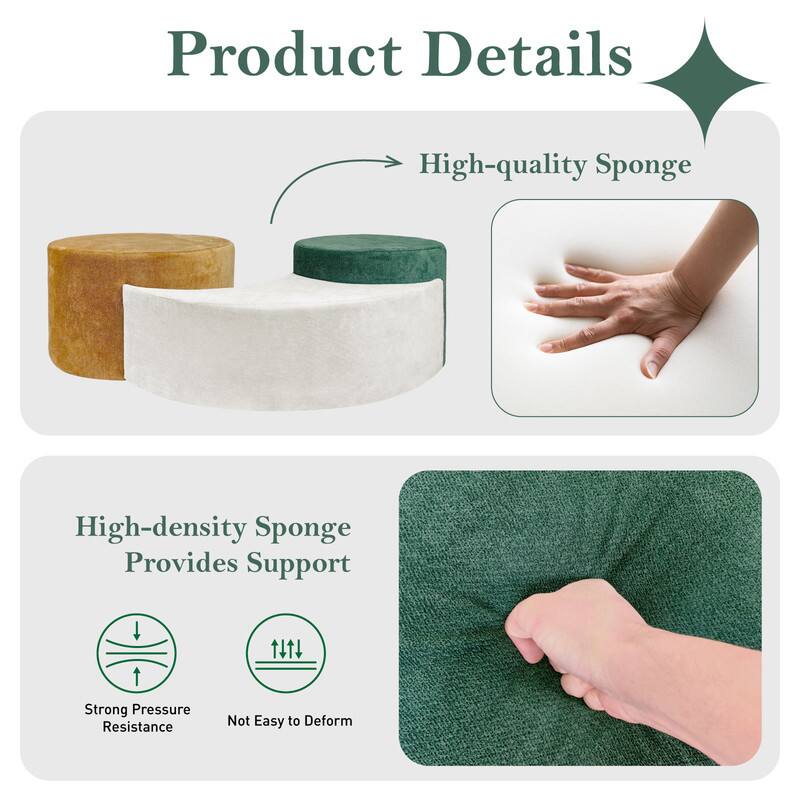 Product Details

- High-quality Sponge

High-density Sponge Provides Support

- Strong Pressure Resistance
- Not Easy to Deform