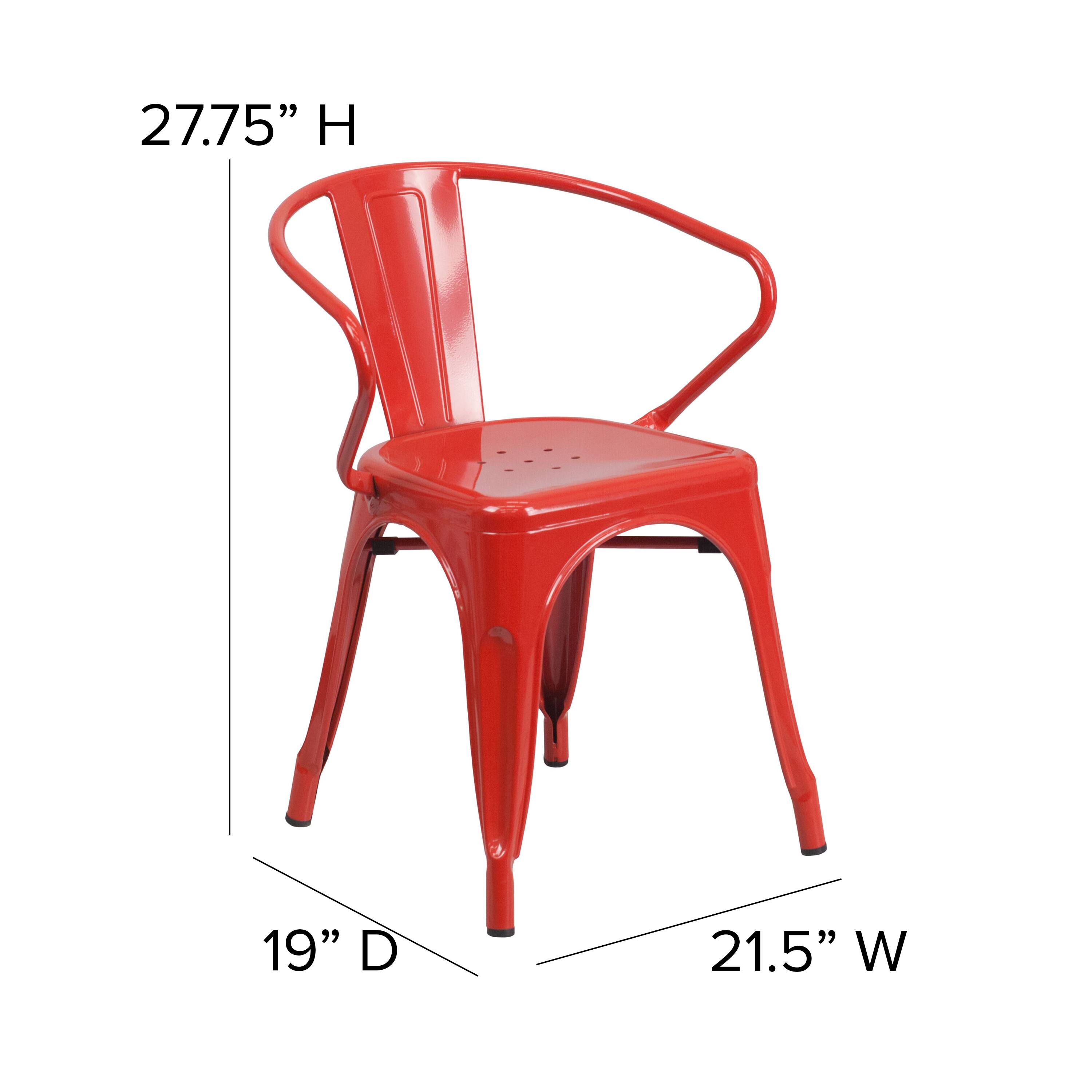 27.75" H  
19" D  
21.5" W