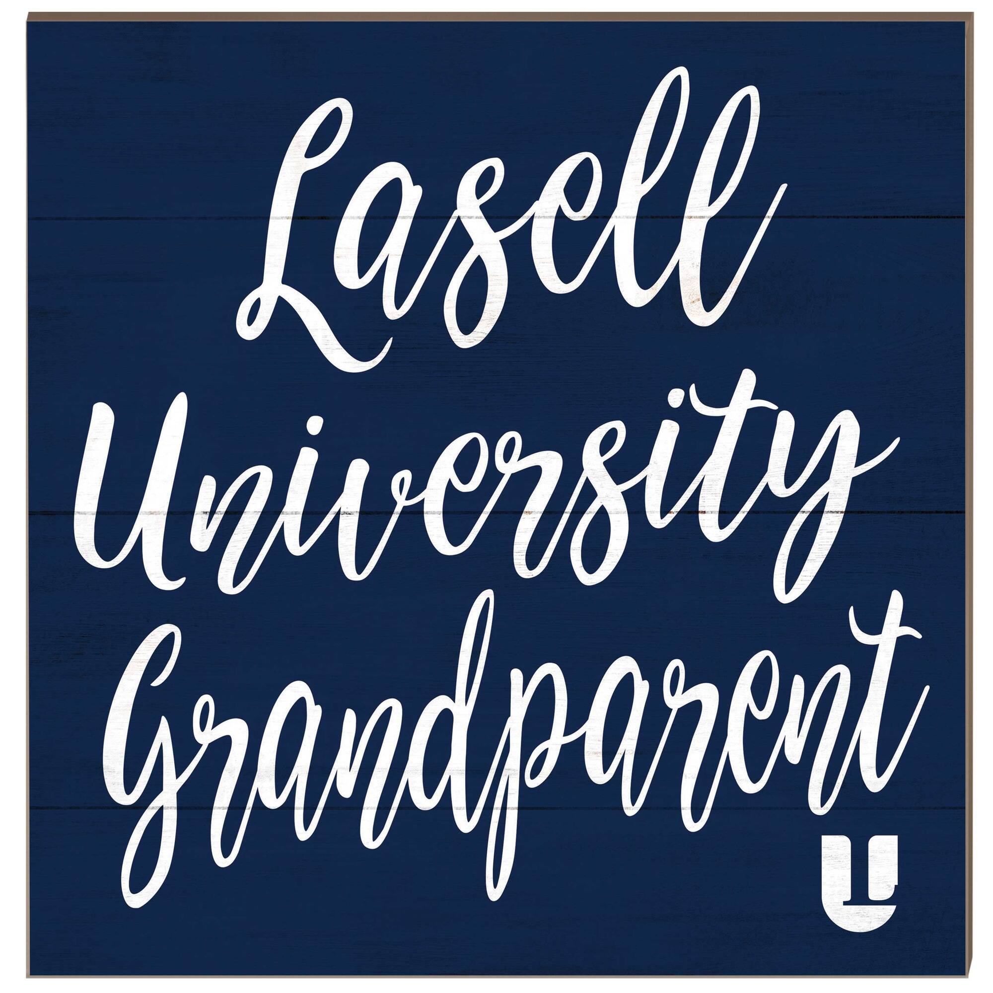 Lasell Lasers 10'' x 10'' Grandparent Plaque