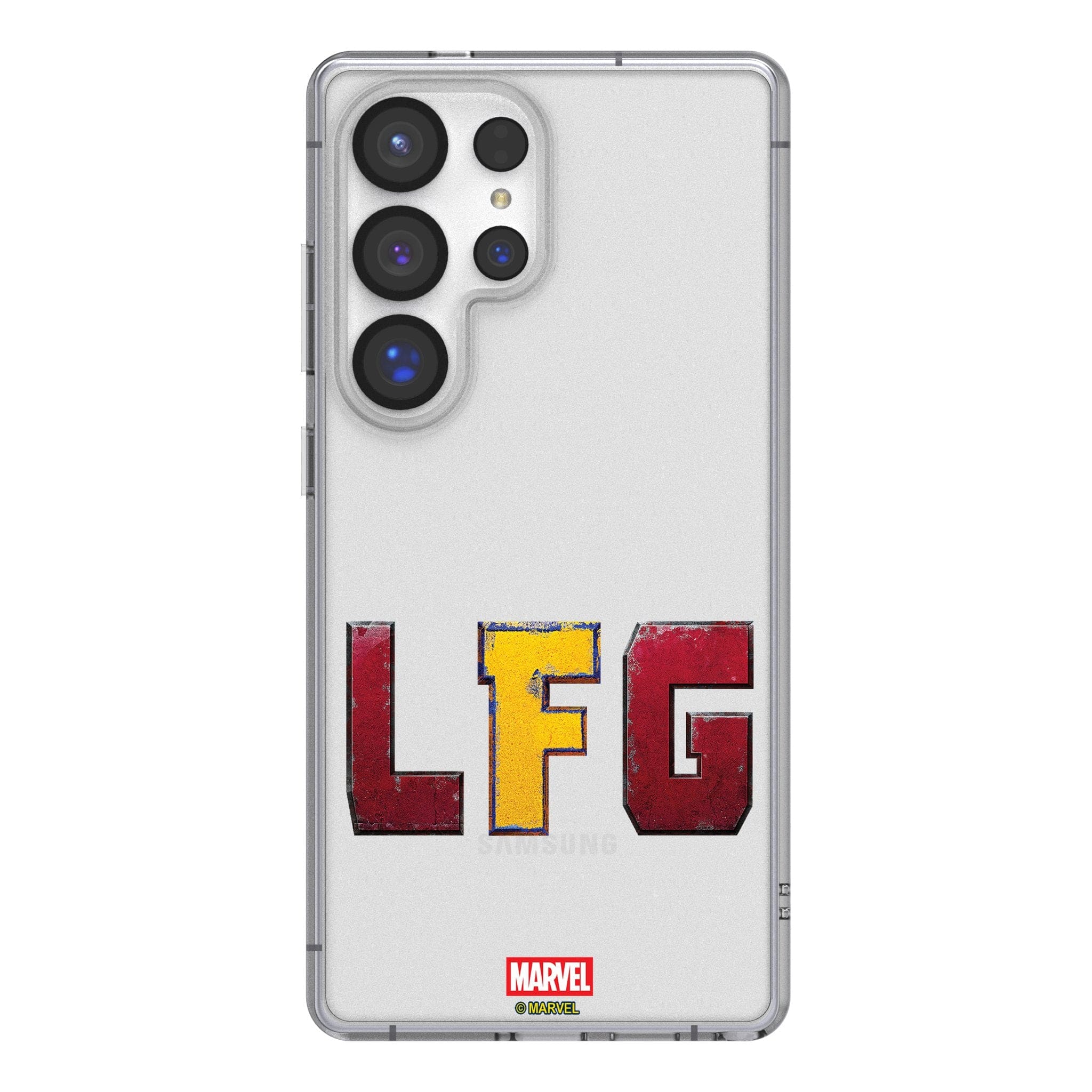 Keyscaper - Marvel Badge Clear Phone Case - Samsung Galaxy S24 - Deadpool Wolverine 1