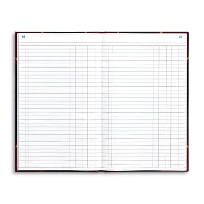 Alt View 1. Staples - Staples Ledger Book, Black, 150 Sheets/Book (217679) - Black.