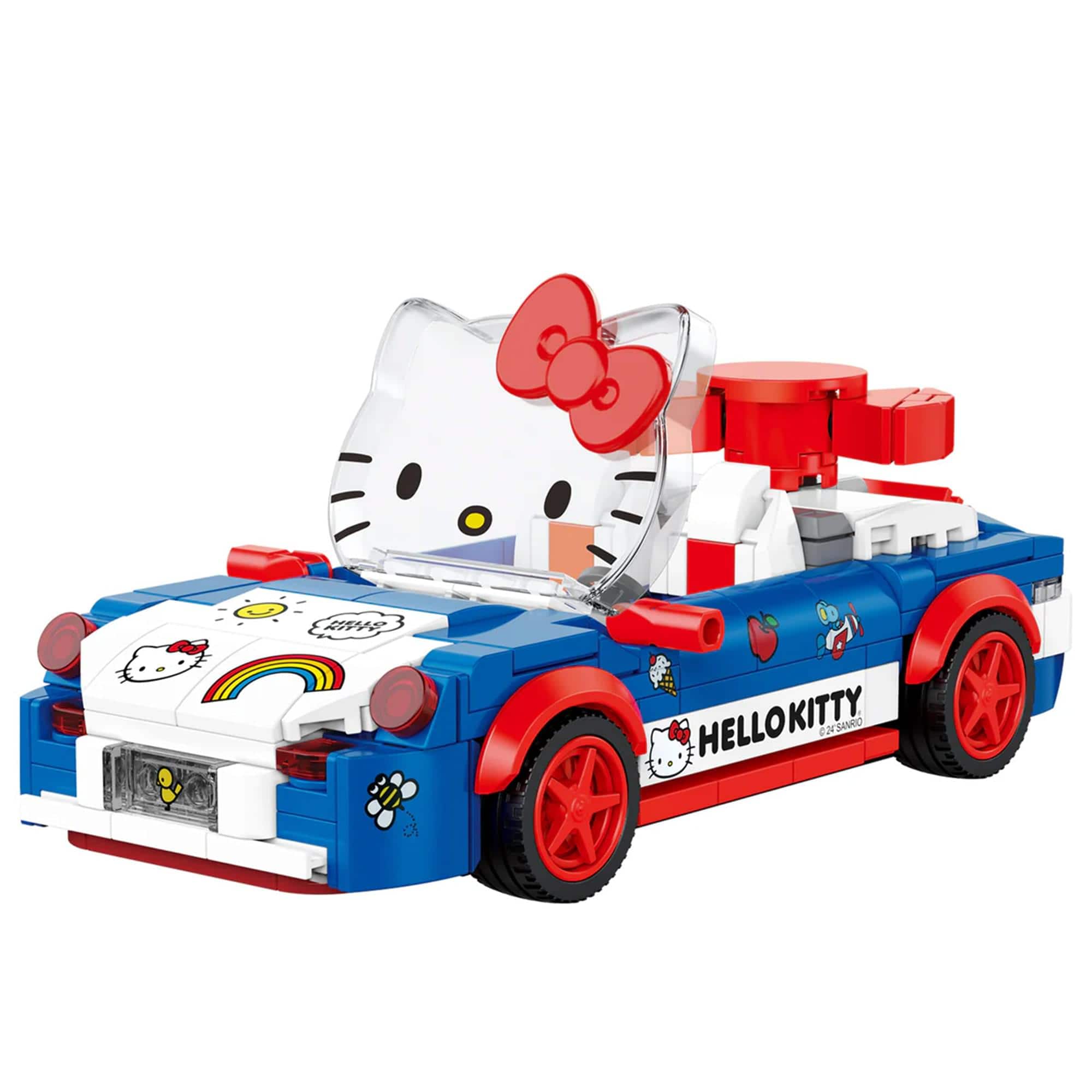 Sanrio Hello Kitty Custom Convertible 294-Piece Brickcraft Building Set - Red price history on PriceWatchPro