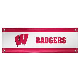Victory Corps - Wisconsin Badgers 2' x 6' Vinyl Banner - White