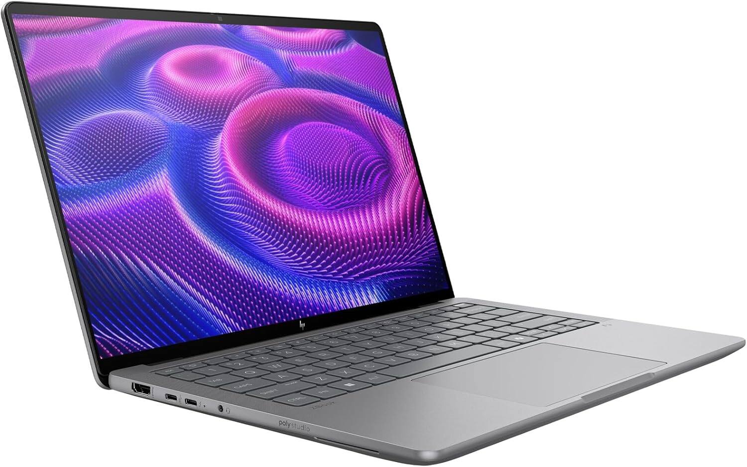 Alt View 7. HP - ZBook Ultra G1a 14'' FHD+ Mobile Workstation AI Laptop - AMD Ryzen AI Max PRO 385 with AMD Radeon 8050S - Windows 11 Pro - Meteor Silver.