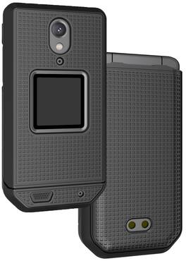 Nakedcellphone - Hard Case for CAT S22 Flip Phone - Black