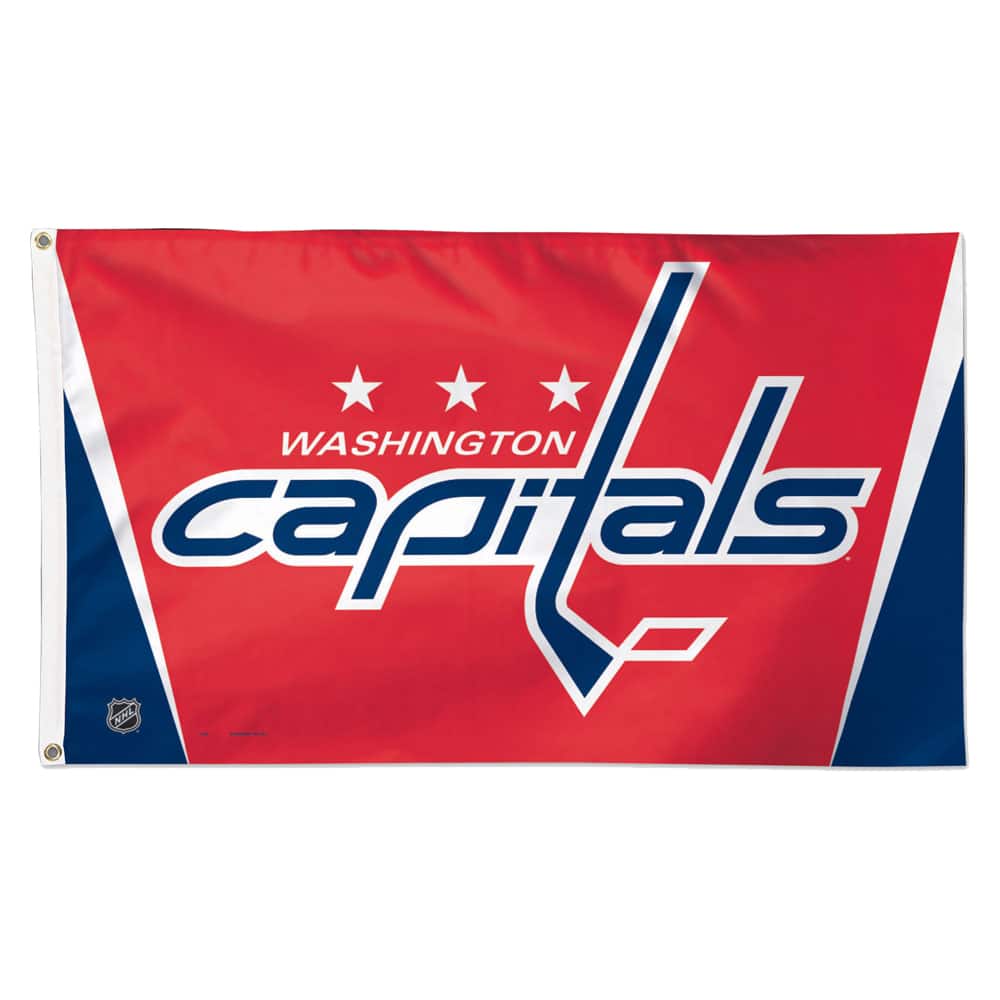 WinCraft - Washington Capitals Deluxe 3' x 5' Flag - Multicolor