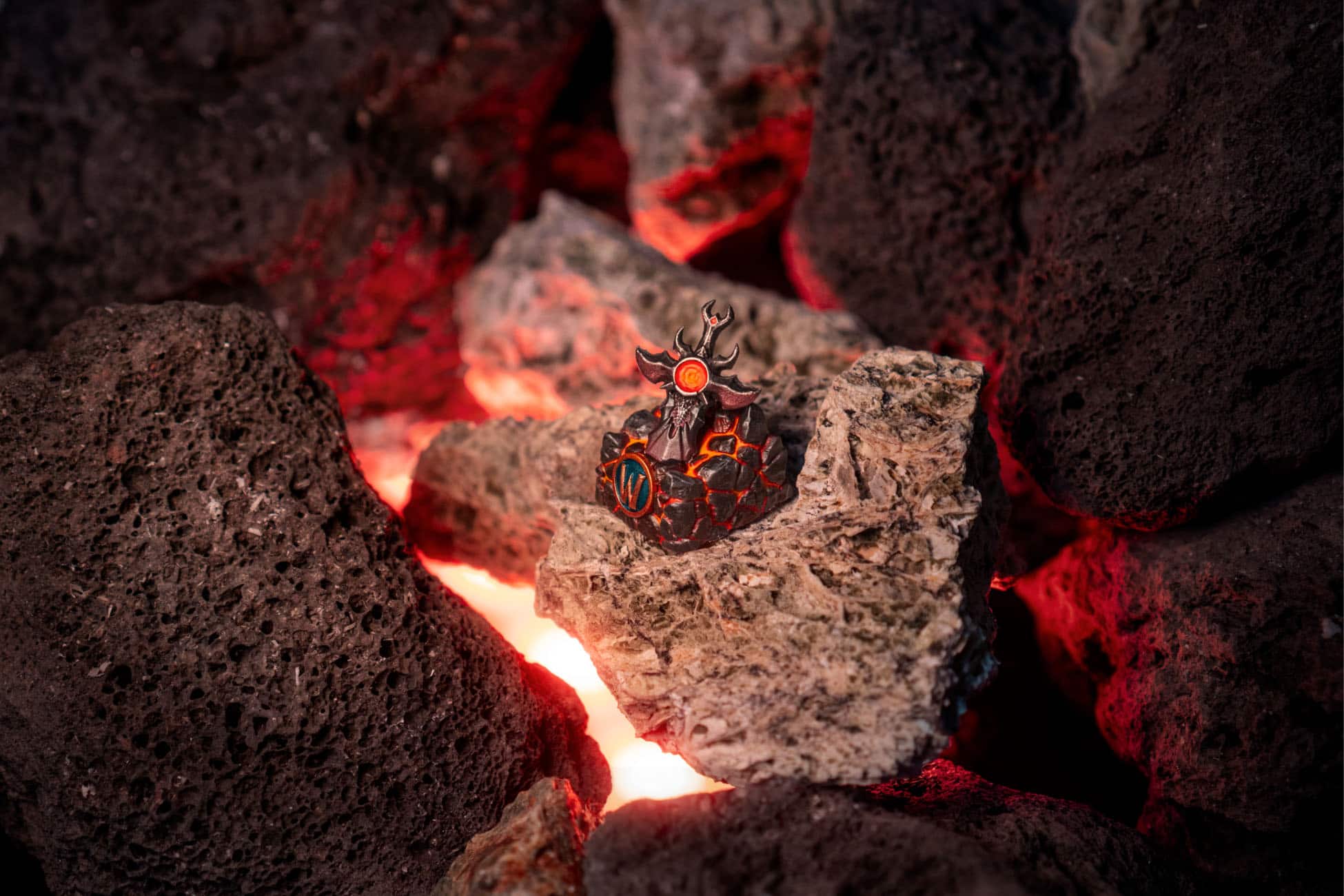 Alt View 14. SteelSeries - Artisan Keycap World of Warcraft Edition - Lava Red.